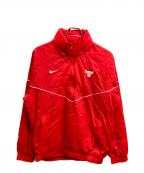 NIKEナイキ）の古着「シカゴ ブルズ コートサイド ウィンドランナー」｜レッド