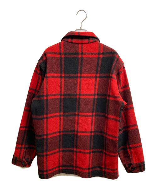 PENDLETON（ペンドルトン）PENDLETON (ペンドルトン) ウールマッキーノジャケット レッド サイズ:Mの古着・服飾アイテム