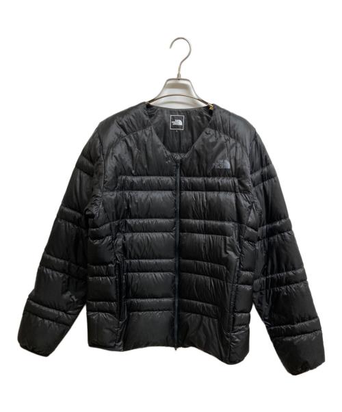 THE NORTH FACE（ザ ノース フェイス）THE NORTH FACE (ザ ノース フェイス) エクスプローラー パーセル ダウンカーディガン ブラック サイズ:Lの古着・服飾アイテム