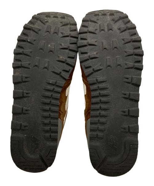 NEW BALANCE（ニューバランス）NEW BALANCE (ニューバランス) ローカットスニーカー ブラウン サイズ:USA9の古着・服飾アイテム