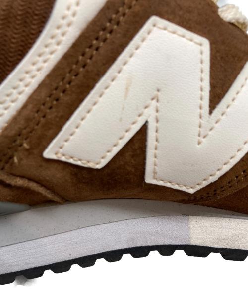 NEW BALANCE（ニューバランス）NEW BALANCE (ニューバランス) ローカットスニーカー ブラウン サイズ:USA9の古着・服飾アイテム