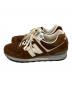 NEW BALANCE (ニューバランス) ローカットスニーカー ブラウン サイズ:USA9：9000円