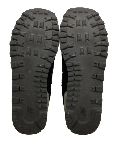 NEW BALANCE（ニューバランス）NEW BALANCE (ニューバランス) ローカットスニーカー ブラック サイズ:USA9の古着・服飾アイテム