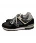 NEW BALANCE (ニューバランス) ローカットスニーカー ブラック サイズ:USA9：9000円