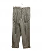 COMME des GARCONS HOMME DEUXコムデギャルソン オム ドゥ）の古着「タックパンツ」｜グレー