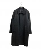 BROOKS BROTHERSブルックスブラザーズ）の古着「カシミヤブレンドステンカラーコート」｜ブラック