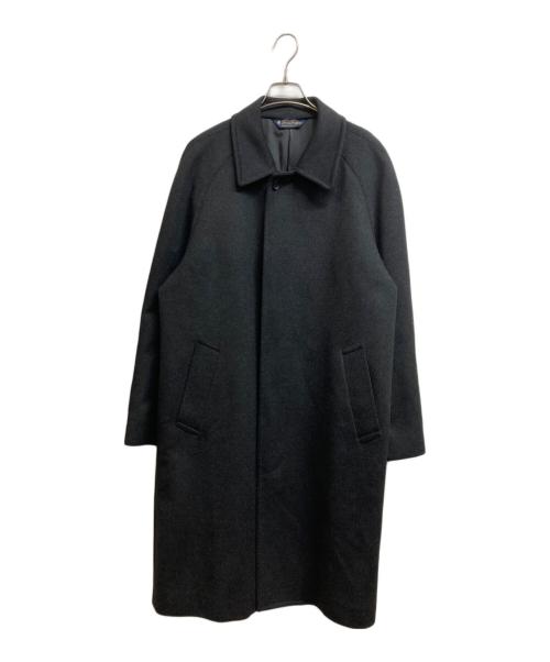 BROOKS BROTHERS（ブルックスブラザーズ）BROOKS BROTHERS (ブルックスブラザーズ) カシミヤブレンドステンカラーコート ブラック サイズ:40の古着・服飾アイテム