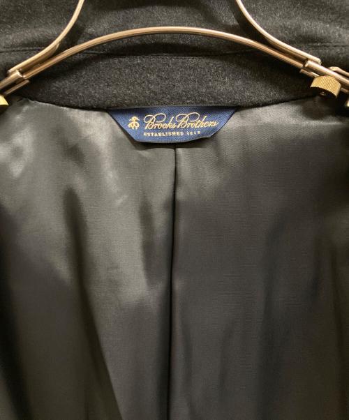 BROOKS BROTHERS（ブルックスブラザーズ）BROOKS BROTHERS (ブルックスブラザーズ) カシミヤブレンドステンカラーコート ブラック サイズ:40の古着・服飾アイテム