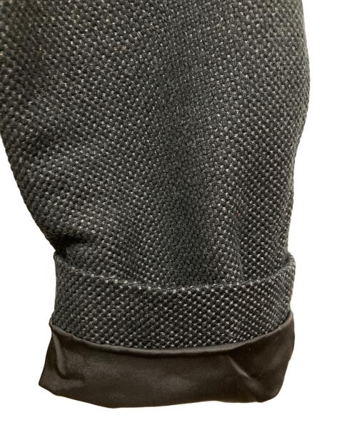ISSEY MIYAKE（イッセイミヤケ）ISSEY MIYAKE (イッセイミヤケ) ニット切替ジャケット ブラック サイズ:3の古着・服飾アイテム