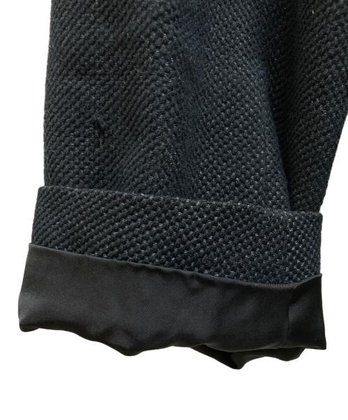 ISSEY MIYAKE（イッセイミヤケ）ISSEY MIYAKE (イッセイミヤケ) ニット切替ジャケット ブラック サイズ:3の古着・服飾アイテム