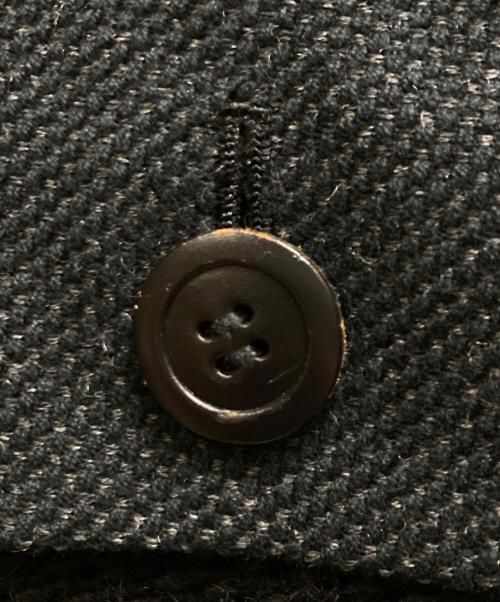 ISSEY MIYAKE（イッセイミヤケ）ISSEY MIYAKE (イッセイミヤケ) ニット切替ジャケット ブラック サイズ:3の古着・服飾アイテム