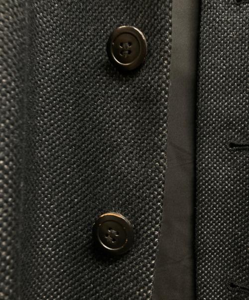 ISSEY MIYAKE（イッセイミヤケ）ISSEY MIYAKE (イッセイミヤケ) ニット切替ジャケット ブラック サイズ:3の古着・服飾アイテム