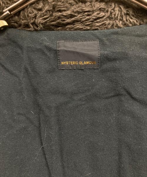 Hysteric Glamour（ヒステリックグラマー）Hysteric Glamour (ヒステリックグラマー) ウール ナイロン N-2B フライト ジャケット グレー サイズ:Lの古着・服飾アイテム