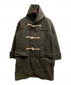 Karrimorカリマー）の古着「ウールメルトンダッフルコート」｜グリーン