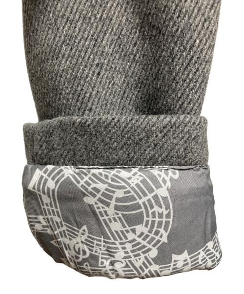 NUMBER (N)INE（ナンバーナイン）NUMBER (N)INE (ナンバーナイン) ダッフルコート グレー サイズ:4の古着・服飾アイテム