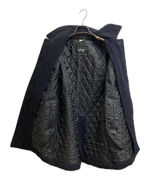 COMME des GARCONS HOMME DEUX（コムデギャルソン オム ドゥ）COMME des GARCONS HOMME DEUX (コムデギャルソン オム ドゥ) キルティングウールコート ネイビー サイズ:Sの古着・服飾アイテム