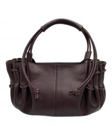 HEREU（ヘリュー）の古着「ARTA MINI Pleated Crossbody Bag」｜パープル