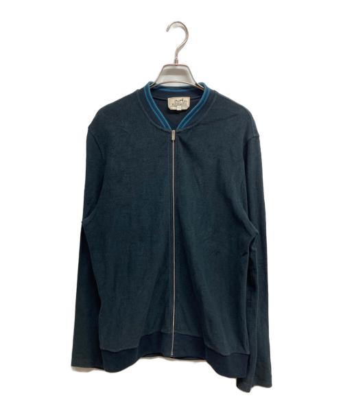 HERMES（エルメス）HERMES (エルメス) ジップアップジャケット ブラック サイズ:Lの古着・服飾アイテム