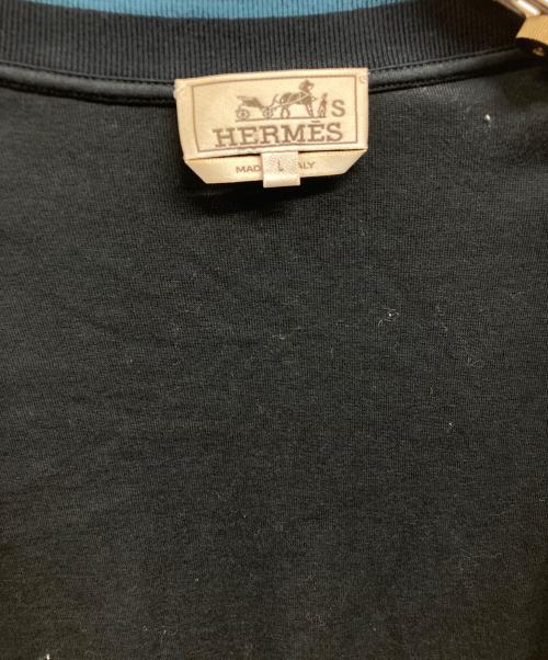 HERMES（エルメス）HERMES (エルメス) ジップアップジャケット ブラック サイズ:Lの古着・服飾アイテム