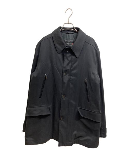 CORNELIANI（コルネリアーニ）CORNELIANI (コルネリアーニ) ステンカラーコート ブラック サイズ:52の古着・服飾アイテム