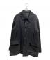 CORNELIANI（コルネリアーニ）の古着「ステンカラーコート」｜ブラック