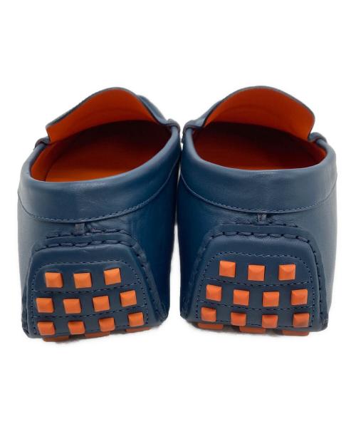 HERMES（エルメス）HERMES (エルメス) ドライビングシューズ ネイビー サイズ:44の古着・服飾アイテム