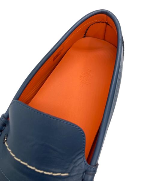 HERMES（エルメス）HERMES (エルメス) ドライビングシューズ ネイビー サイズ:44の古着・服飾アイテム