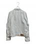stussy (ステューシー) Stripe Garage JACKET ブルー×ホワイト サイズ:L：16000円