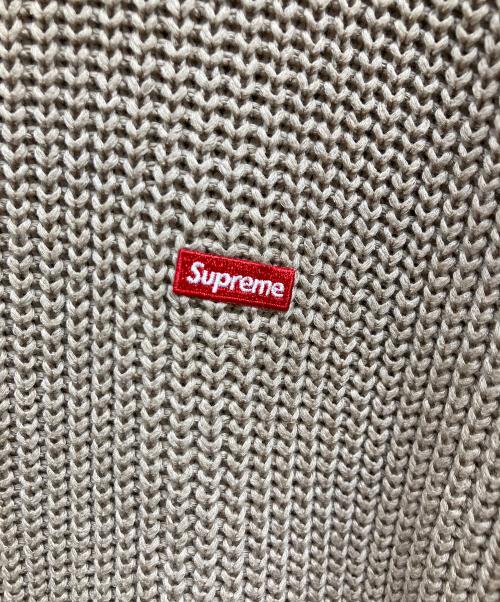SUPREME（シュプリーム）Supreme (シュプリーム) Small BOX LOGO SWEATER ベージュ サイズ:Lの古着・服飾アイテム
