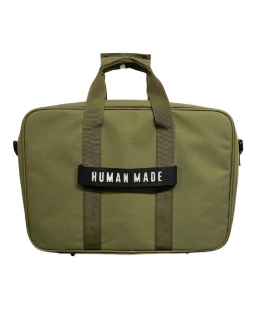 HUMAN MADE（ヒューマンメイド）HUMAN MADE (ヒューマンメイド) ボックスバッグ グリーンの古着・服飾アイテム