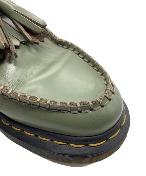 Dr.Martens（ドクターマーチン）Dr.Martens (ドクターマーチン) タッセルローファー グリーン サイズ:6の古着・服飾アイテム
