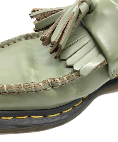Dr.Martens（ドクターマーチン）Dr.Martens (ドクターマーチン) タッセルローファー グリーン サイズ:6の古着・服飾アイテム
