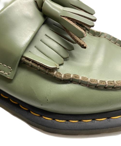 Dr.Martens（ドクターマーチン）Dr.Martens (ドクターマーチン) タッセルローファー グリーン サイズ:6の古着・服飾アイテム
