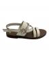 中古・古着 GUCCI (グッチ) ホースビットストラップサンダル ブラウン×アイボリー サイズ:36：20000円
