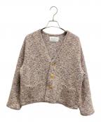 MACPHEEマカフィー）の古着「ミックスヤーンツイード Vネックカーディガン」｜マルチカラー