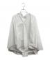 LE PHIL（ル フィル）の古着「SOLOTEX ブロードケープブラウス」｜ホワイト