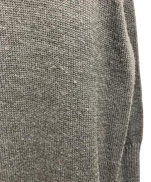 Curensology（カレンソロジー）Curensology (カレンソロジー) プリーツドッキングワンピース グレー サイズ:36の古着・服飾アイテム