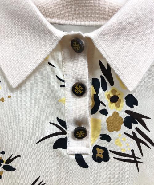 TORY BURCH（トリーバーチ）TORY BURCH (トリーバーチ) 半袖ワンピース ベージュ サイズ:Mの古着・服飾アイテム
