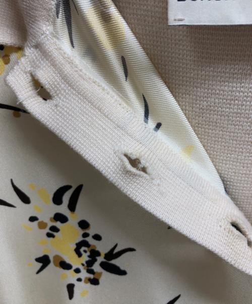 TORY BURCH（トリーバーチ）TORY BURCH (トリーバーチ) 半袖ワンピース ベージュ サイズ:Mの古着・服飾アイテム