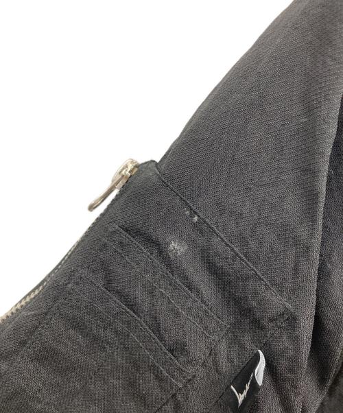 stussy（ステューシー）stussy (ステューシー) 中綿ブルゾン ブラック サイズ:Sの古着・服飾アイテム