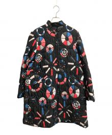 EMPORIO ARMANI（エンポリオ アルマーニ）の古着「キルティングコート」｜ブラック