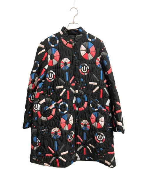 EMPORIO ARMANI（エンポリオ アルマーニ）EMPORIO ARMANI (エンポリオ アルマーニ) キルティングコート ブラック サイズ:40の古着・服飾アイテム