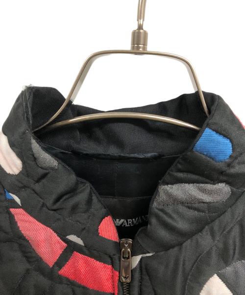 EMPORIO ARMANI（エンポリオ アルマーニ）EMPORIO ARMANI (エンポリオ アルマーニ) キルティングコート ブラック サイズ:40の古着・服飾アイテム