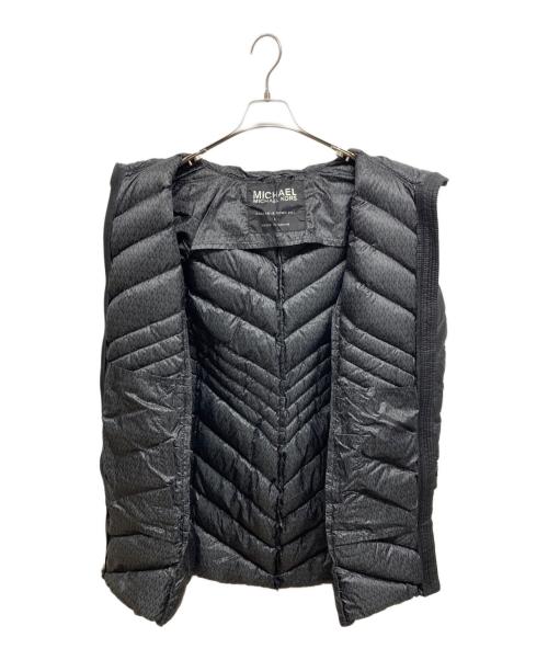 MICHAEL KORS（マイケル・コース）MICHAEL KORS (マイケル・コース) ダウンコート ブラック サイズ:Lの古着・服飾アイテム