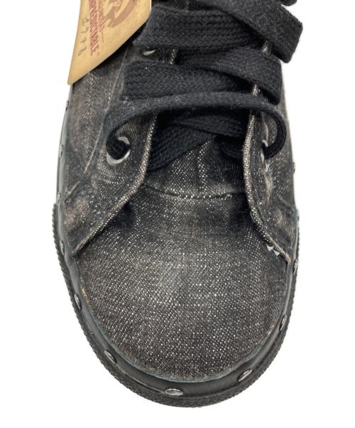 DIESEL（ディーゼル）DIESEL (ディーゼル) ハイカットスニーカー グレー サイズ:US7.5 未使用品の古着・服飾アイテム