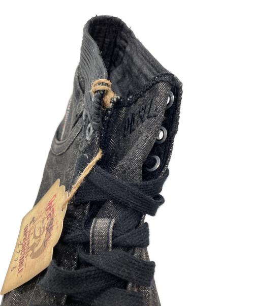 DIESEL（ディーゼル）DIESEL (ディーゼル) ハイカットスニーカー グレー サイズ:US7.5 未使用品の古着・服飾アイテム