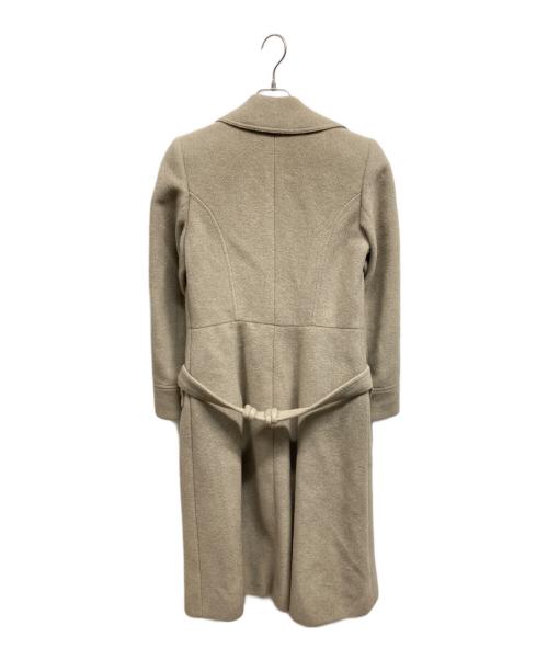 GIORGIO ARMANI（ジョルジョアルマーニ）GIORGIO ARMANI (ジョルジョアルマーニ) カシミヤブレストコート ベージュ サイズ:44の古着・服飾アイテム