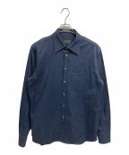 PRADAプラダ）の古着「長袖シャツ」｜ネイビー