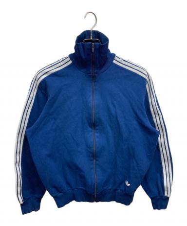 adidas made in USA ジャケット　ネイビー　Sサイズ　80s 80年代 80s アディダス アメリカ製 紺 ネイビー ジャージ スポーツ