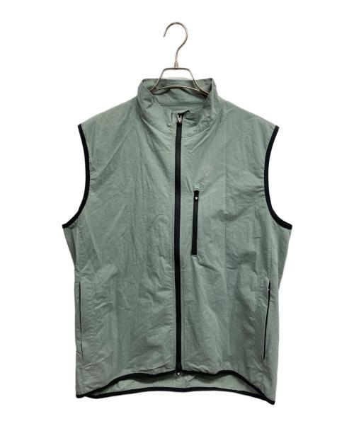 South2 West8（サウスツー ウエストエイト）south2 west8 (サウスツー ウエストエイト) ナイロンベスト グリーン サイズ:Lの古着・服飾アイテム